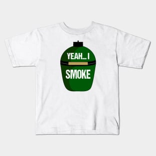 "I Smoke" BBQ Kids T-Shirt